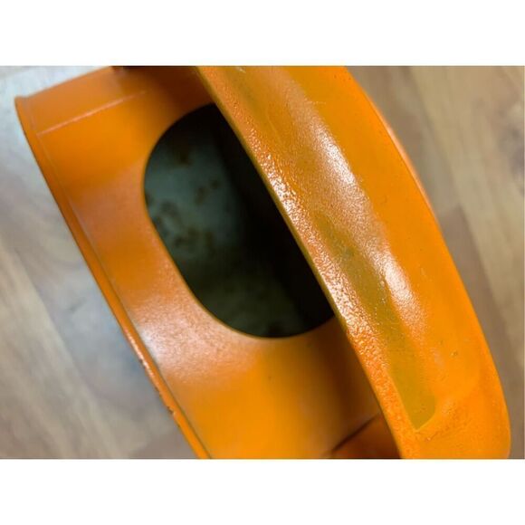 VINTAGE Rose Flower Orange Watering Can - Picture 8 of 11